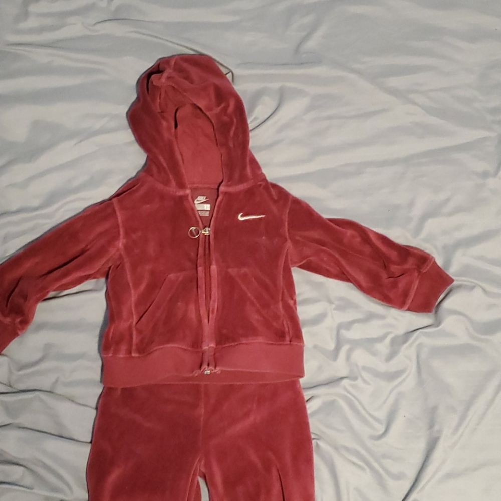 Nike tracksuit velvet